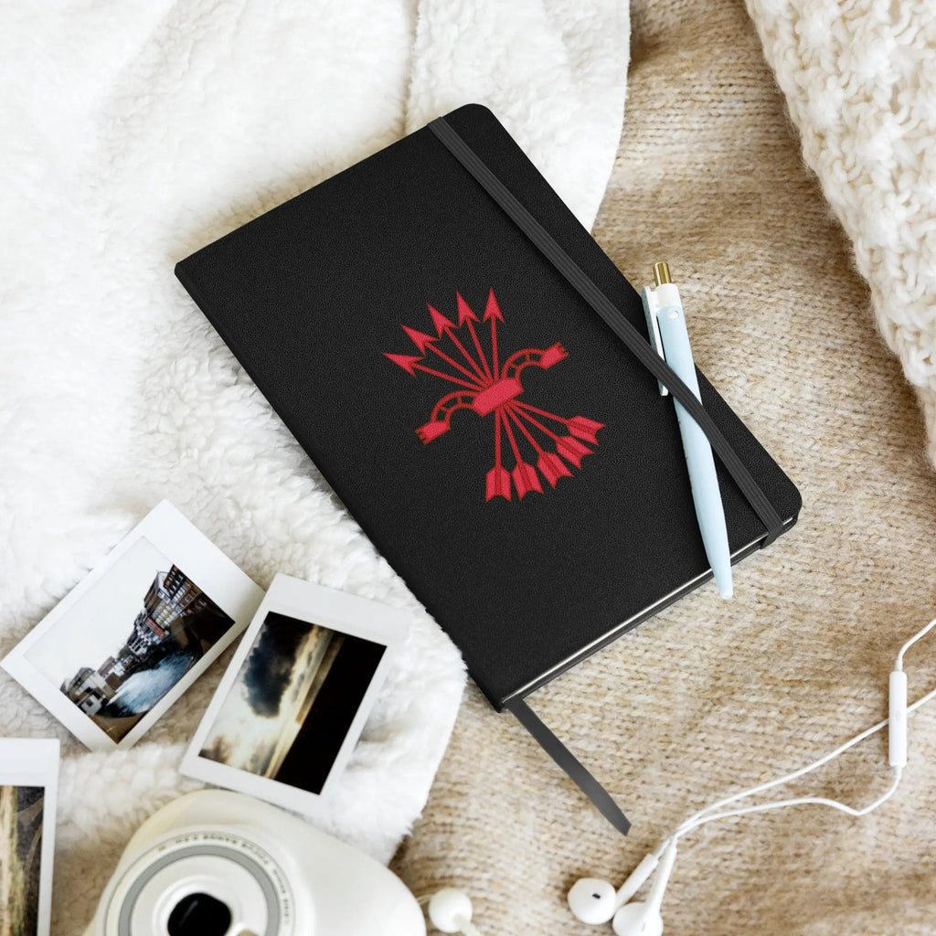 Comprar Cuaderno de tapa dura Falange La Flamenca de Borgoña Bandera España
