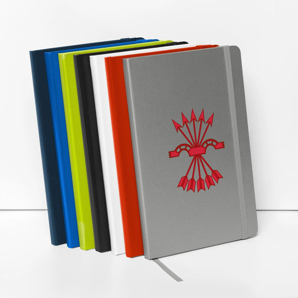 Comprar Cuaderno de tapa dura Falange La Flamenca de Borgoña Bandera España