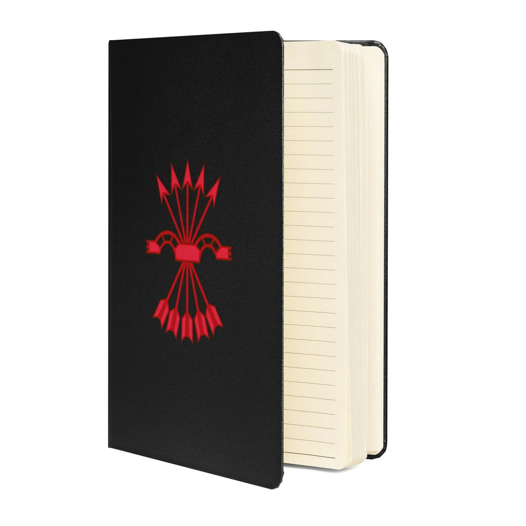 Comprar Cuaderno de tapa dura Falange La Flamenca de Borgoña Bandera España