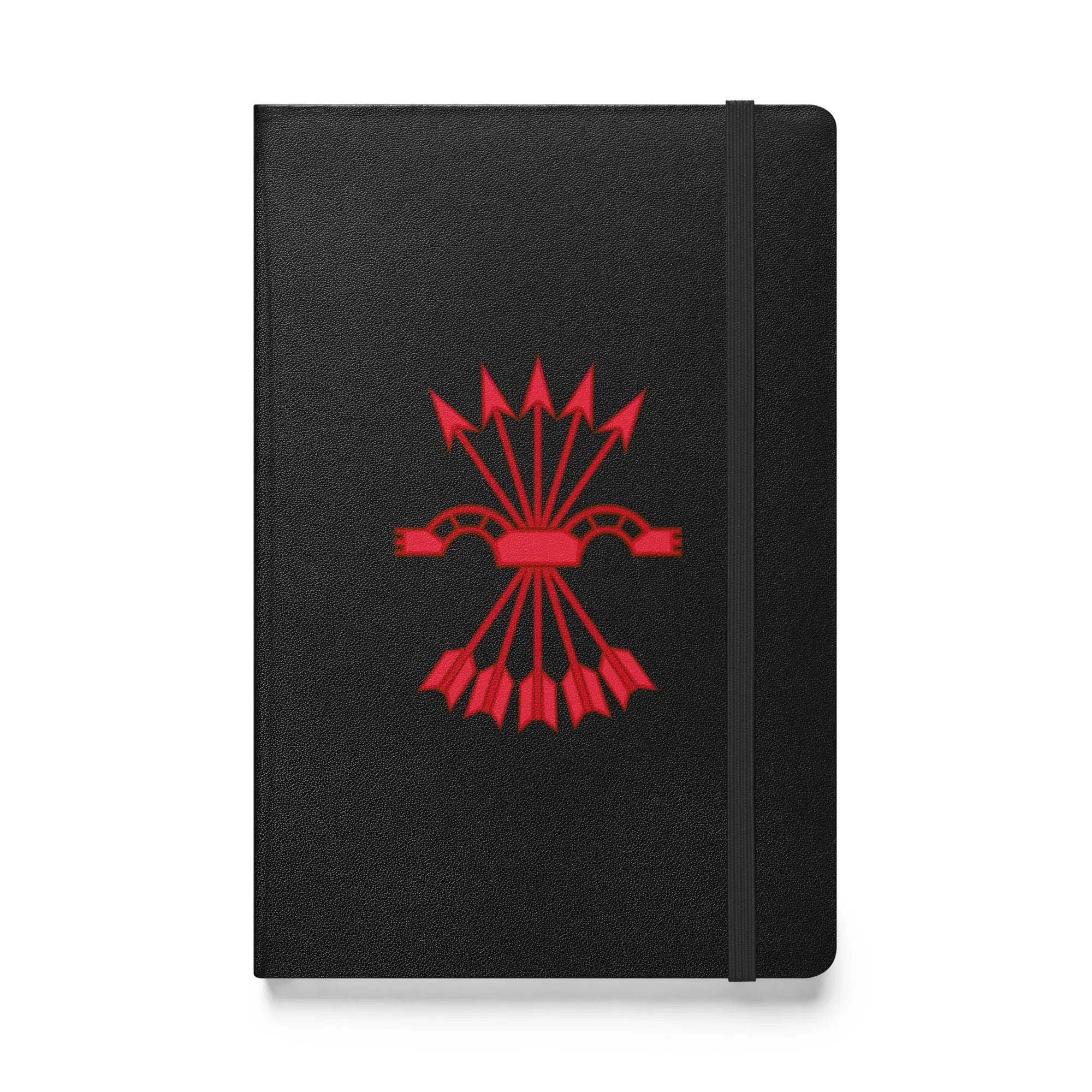 Comprar Cuaderno de tapa dura Falange La Flamenca de Borgoña Bandera España