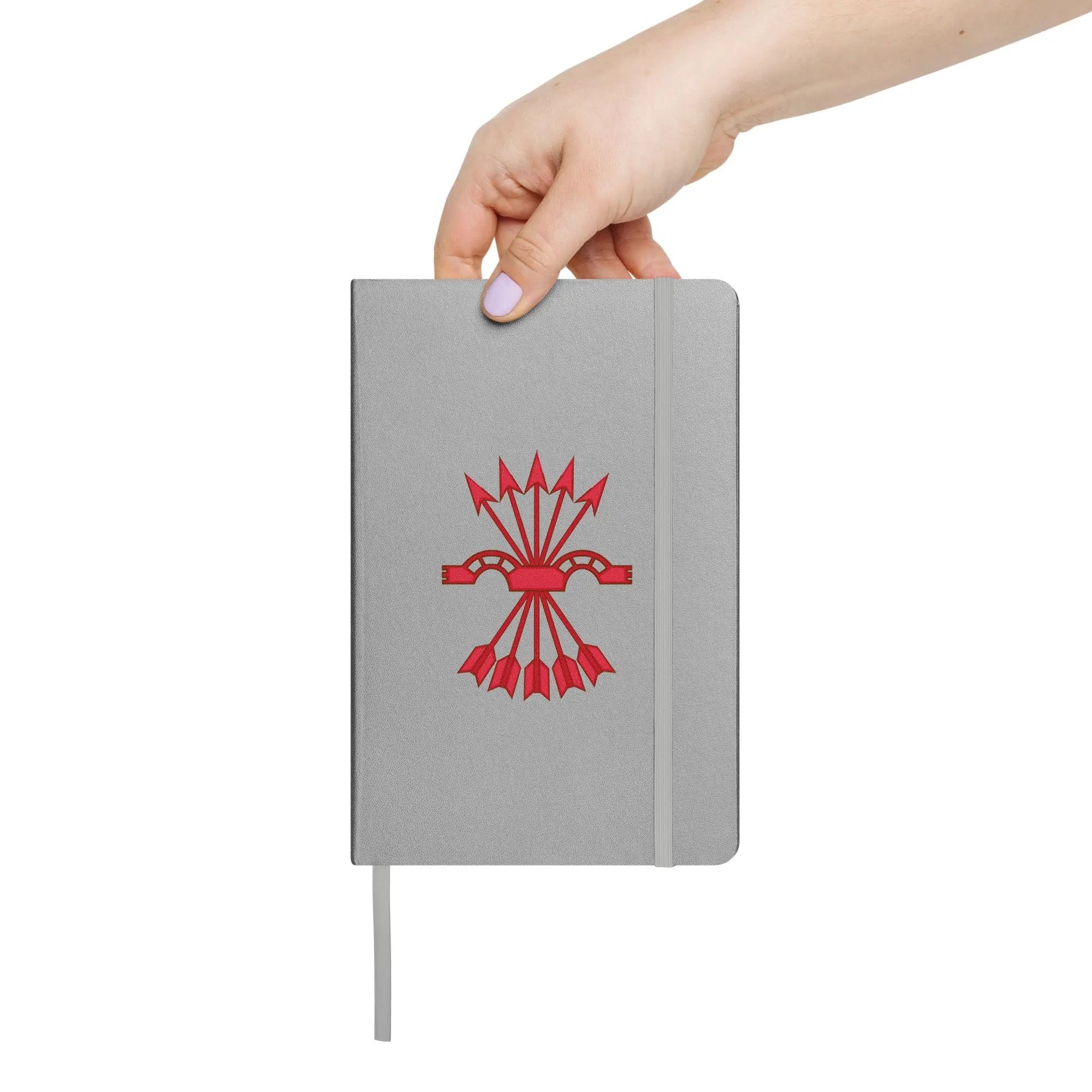 Comprar Cuaderno de tapa dura Falange La Flamenca de Borgoña Bandera España