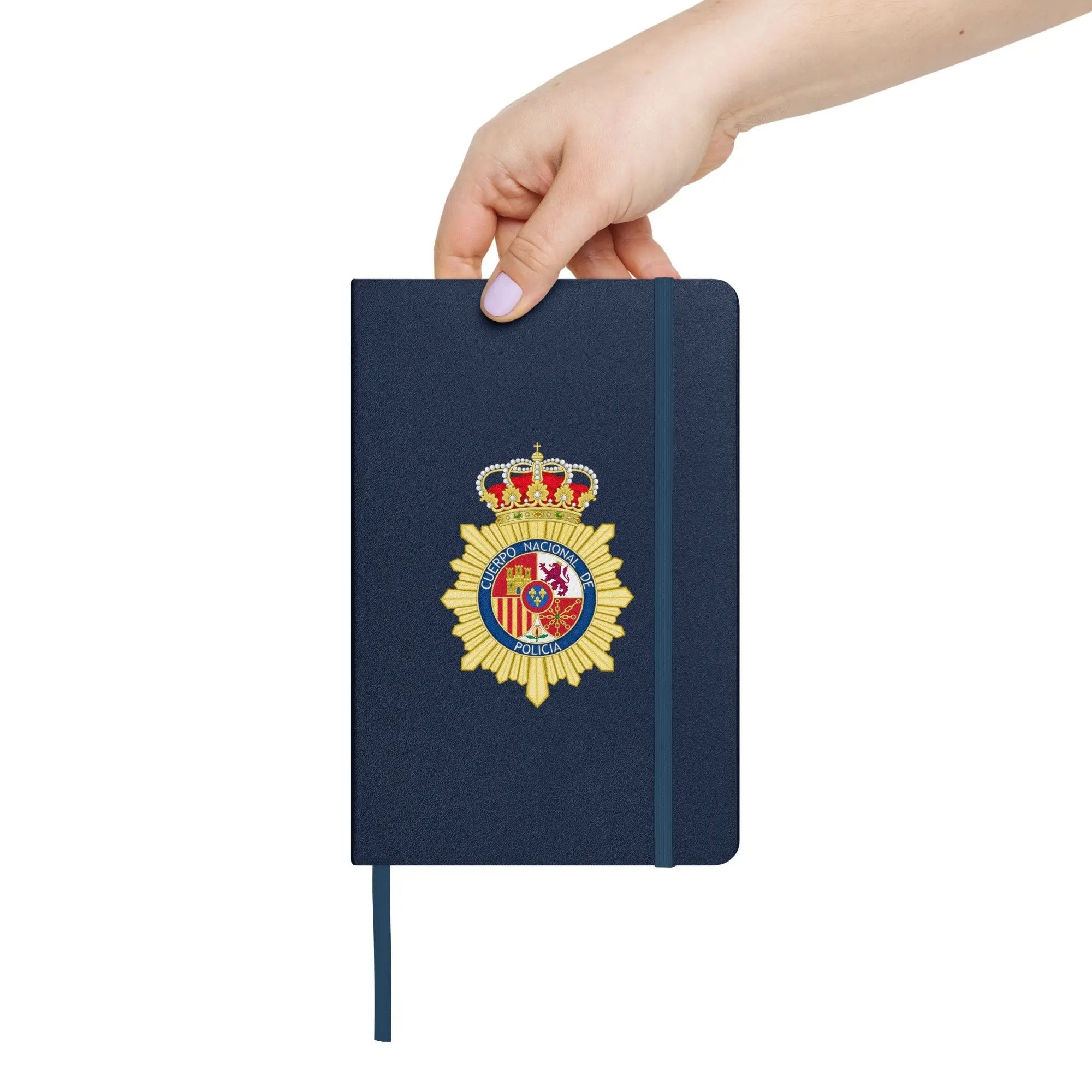 Comprar Cuaderno de tapa dura Policía Nacional La Flamenca de Borgoña Bandera España