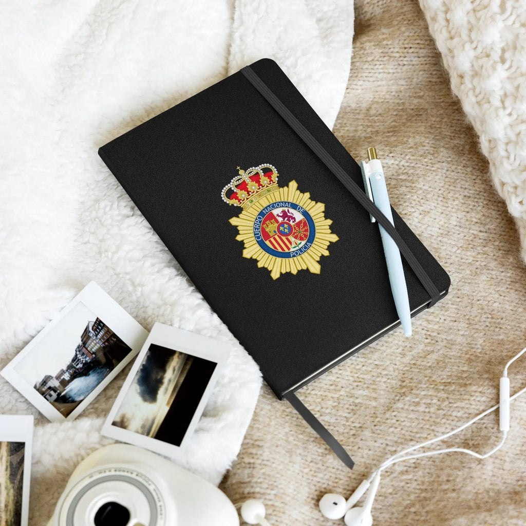 Comprar Cuaderno de tapa dura Policía Nacional La Flamenca de Borgoña Bandera España