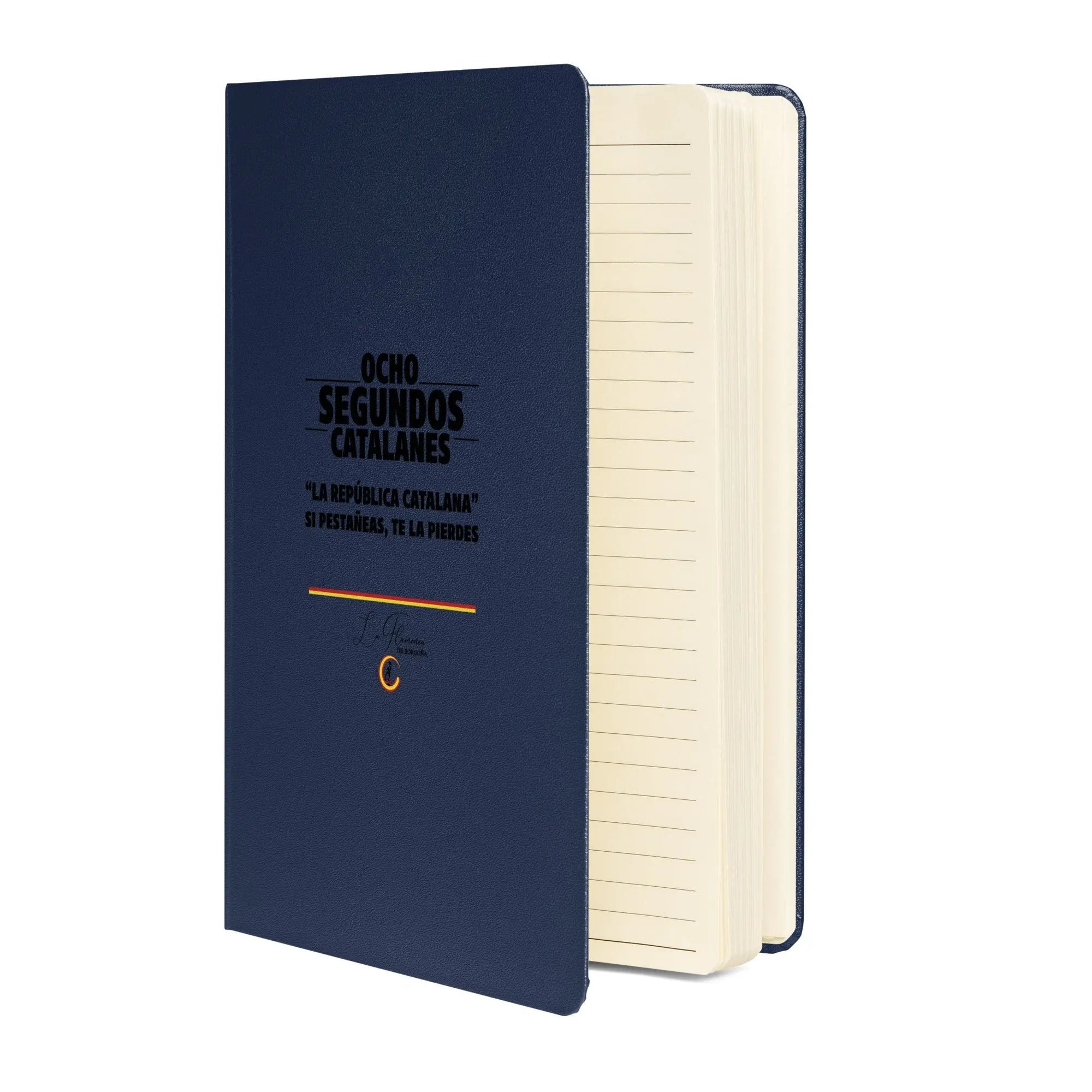 Comprar Cuaderno de tapa dura "Ocho segundos catalanes" La Flamenca de Borgoña Bandera España