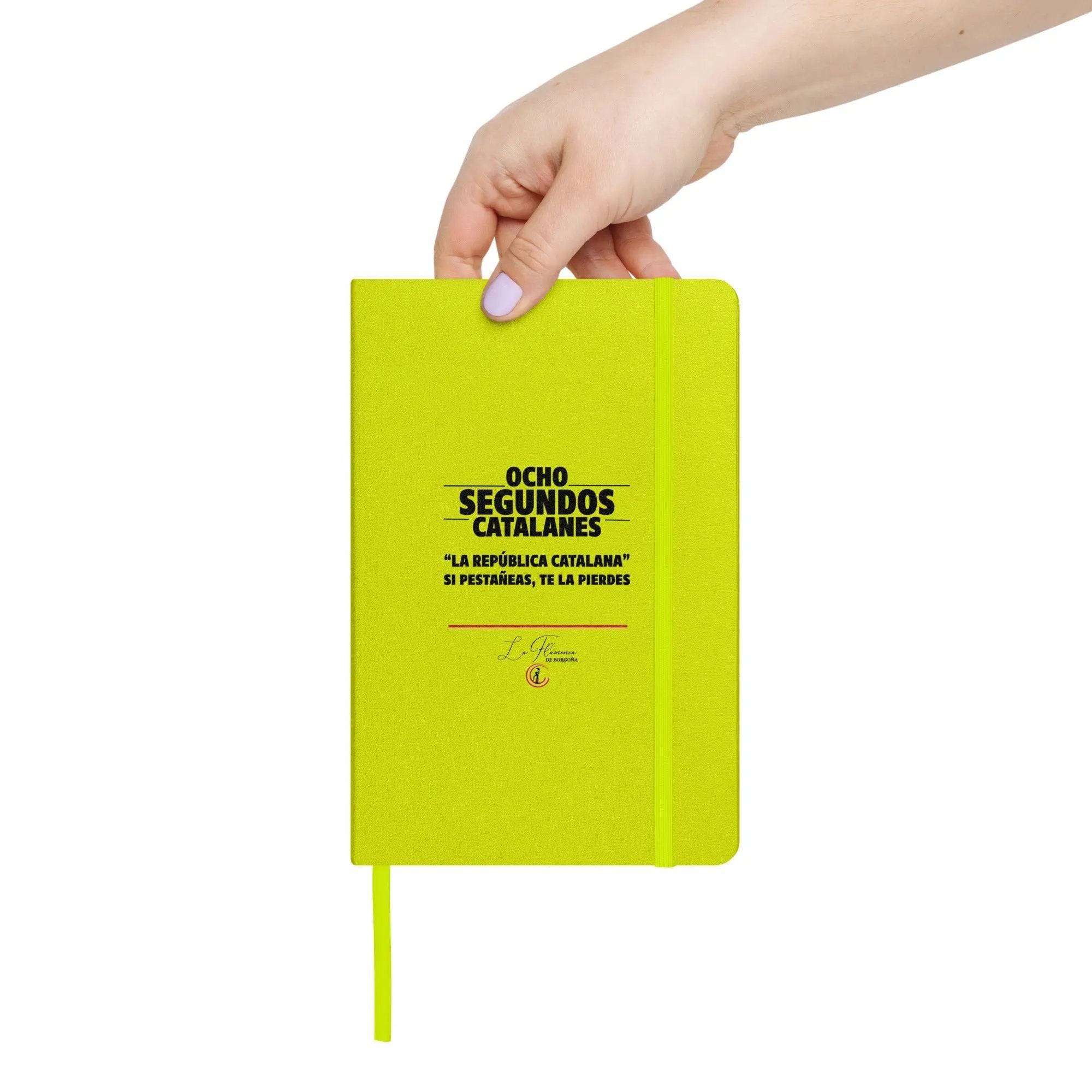 Comprar Cuaderno de tapa dura "Ocho segundos catalanes" La Flamenca de Borgoña Bandera España