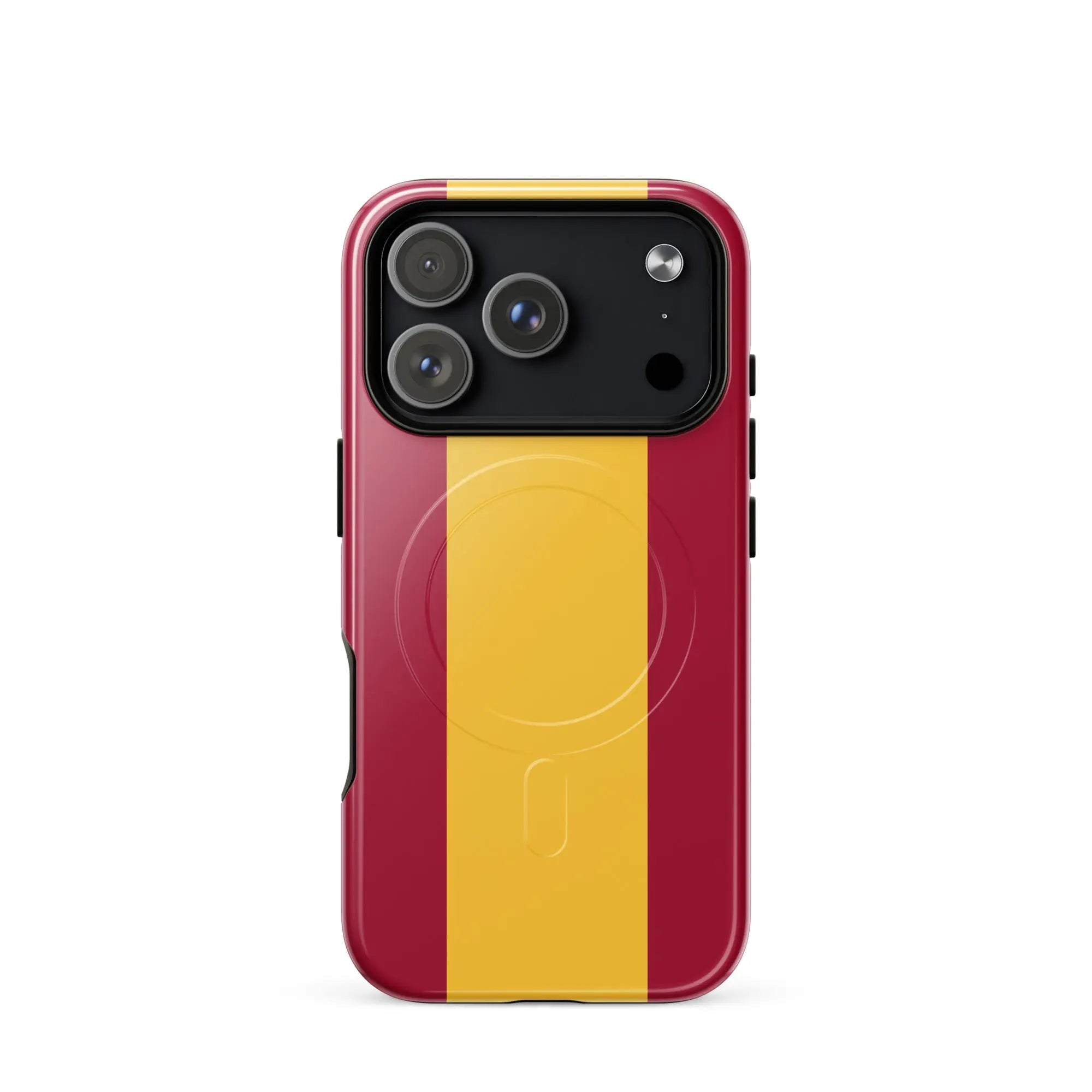 Comprar Funda dura para iPhone® MagSafe® Bandera de España Bandera España La Flamenca de Borgoña Patricia Muñoz VOX