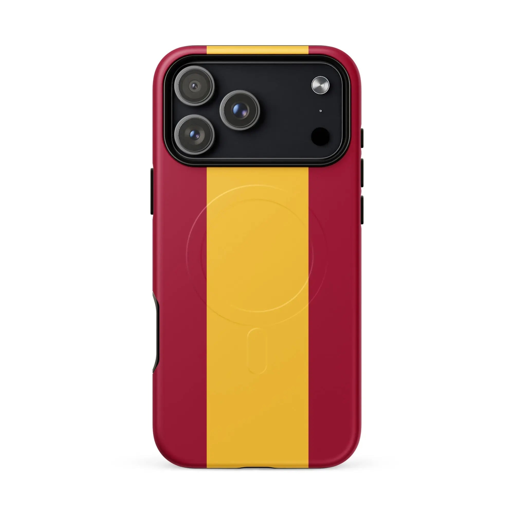 Comprar Funda dura para iPhone® MagSafe® Bandera de España La Flamenca de Borgoña Bandera España