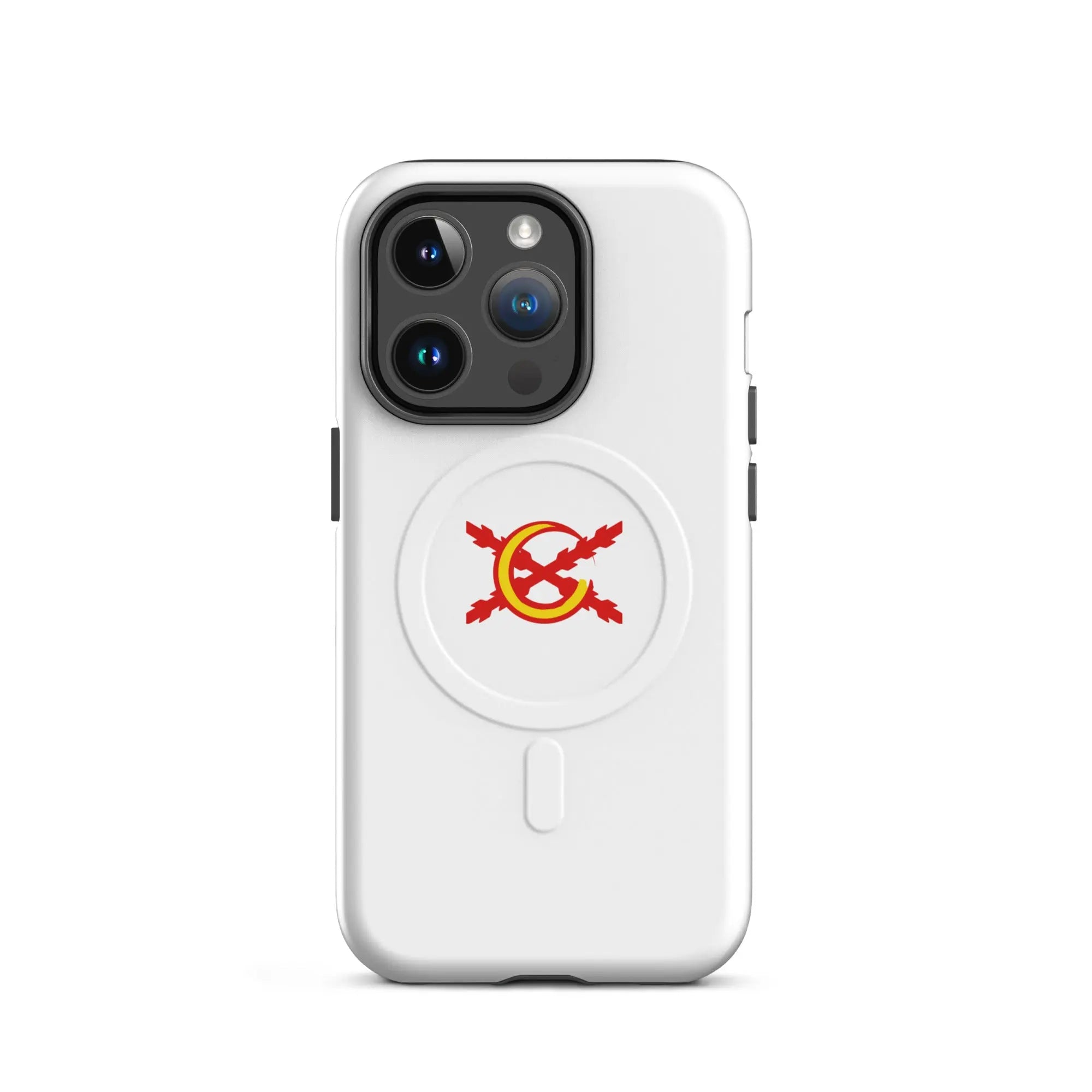Comprar Funda dura para iPhone® MagSafe® La Flamenca de Borgoña Bandera España La Flamenca de Borgoña Patricia Muñoz VOX