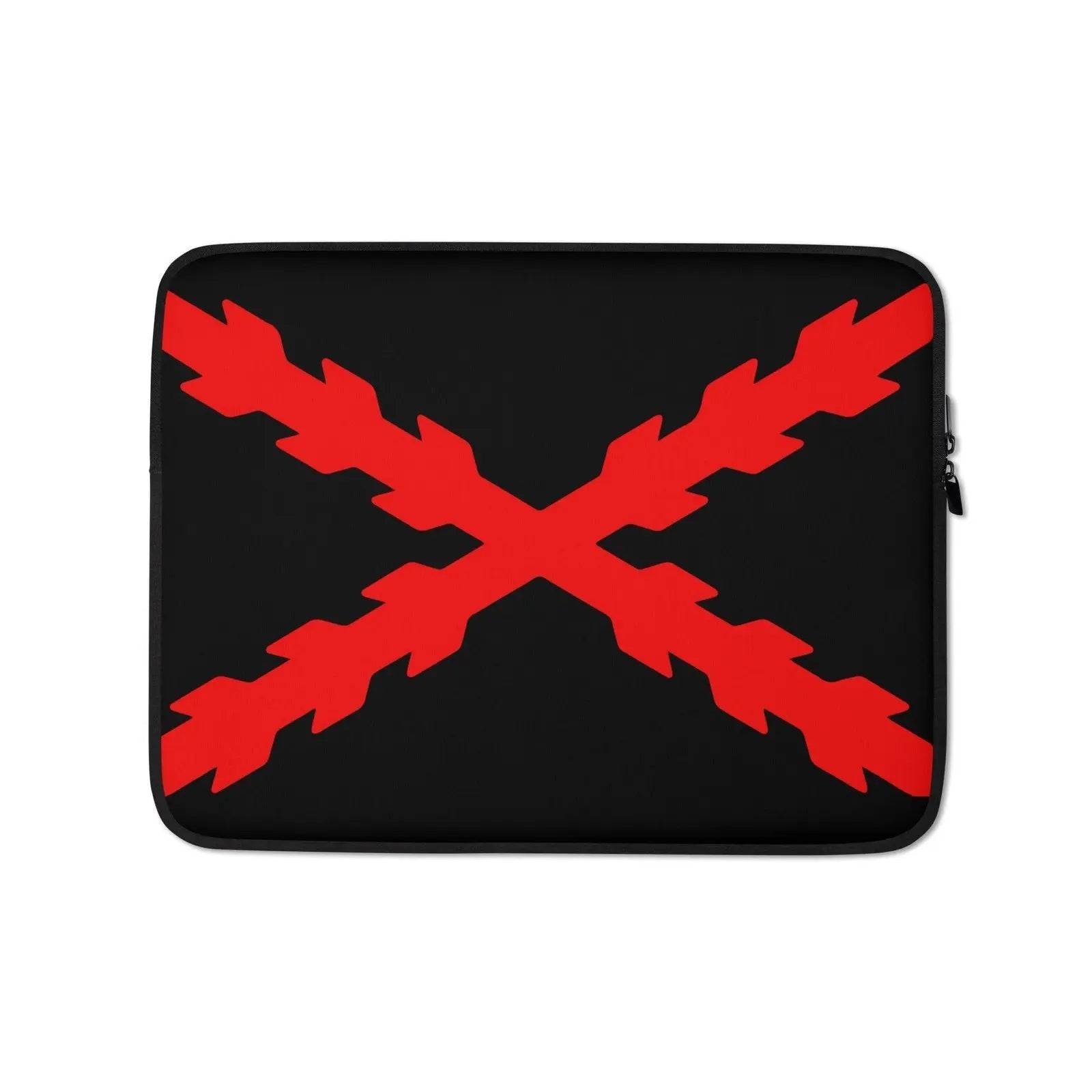 Comprar Funda para portátil Cruz de Borgoña Bandera España La Flamenca de Borgoña Patricia Muñoz VOX
