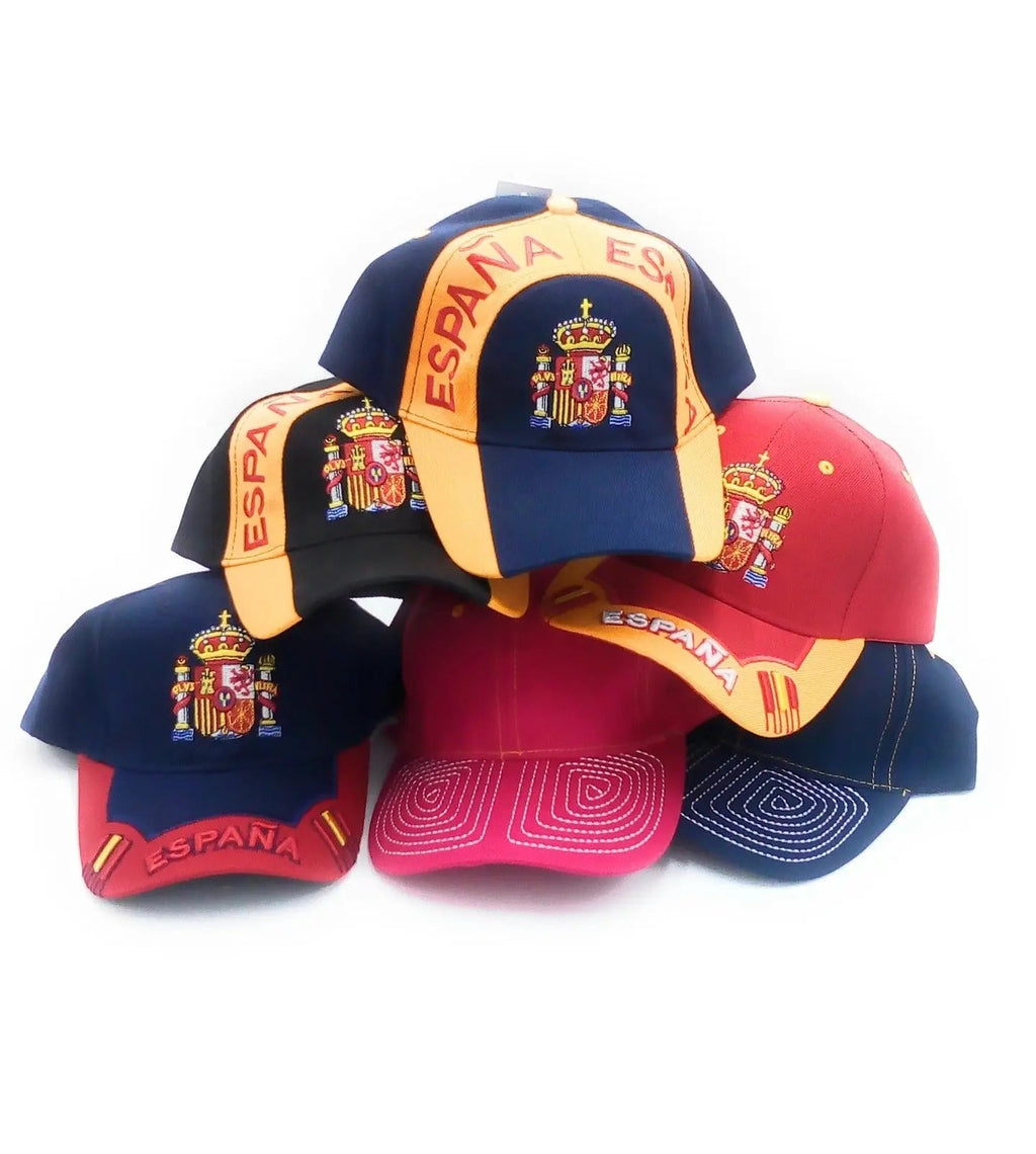 Comprar Gorra Bandera España Escudo negro y amarillo Bandera España La Flamenca de Borgoña Patricia Muñoz VOX