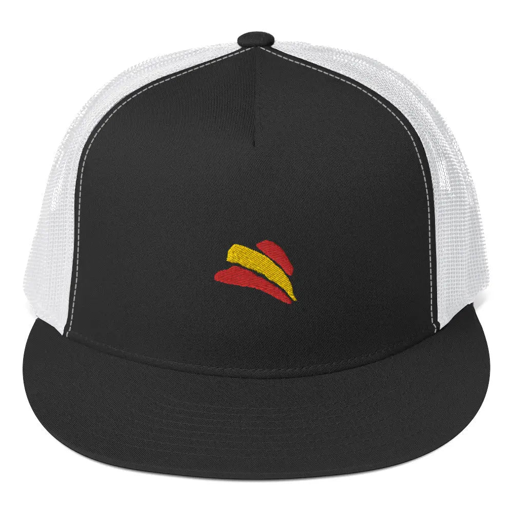 Comprar Gorra Bandera España bordada trucker Bandera España La Flamenca de Borgoña Patricia Muñoz VOX