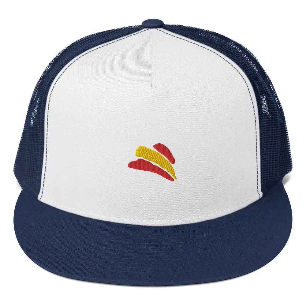 Comprar Gorra Bandera España bordada trucker Bandera España La Flamenca de Borgoña Patricia Muñoz VOX