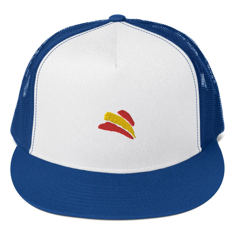 Comprar Gorra Bandera España bordada trucker Bandera España La Flamenca de Borgoña Patricia Muñoz VOX