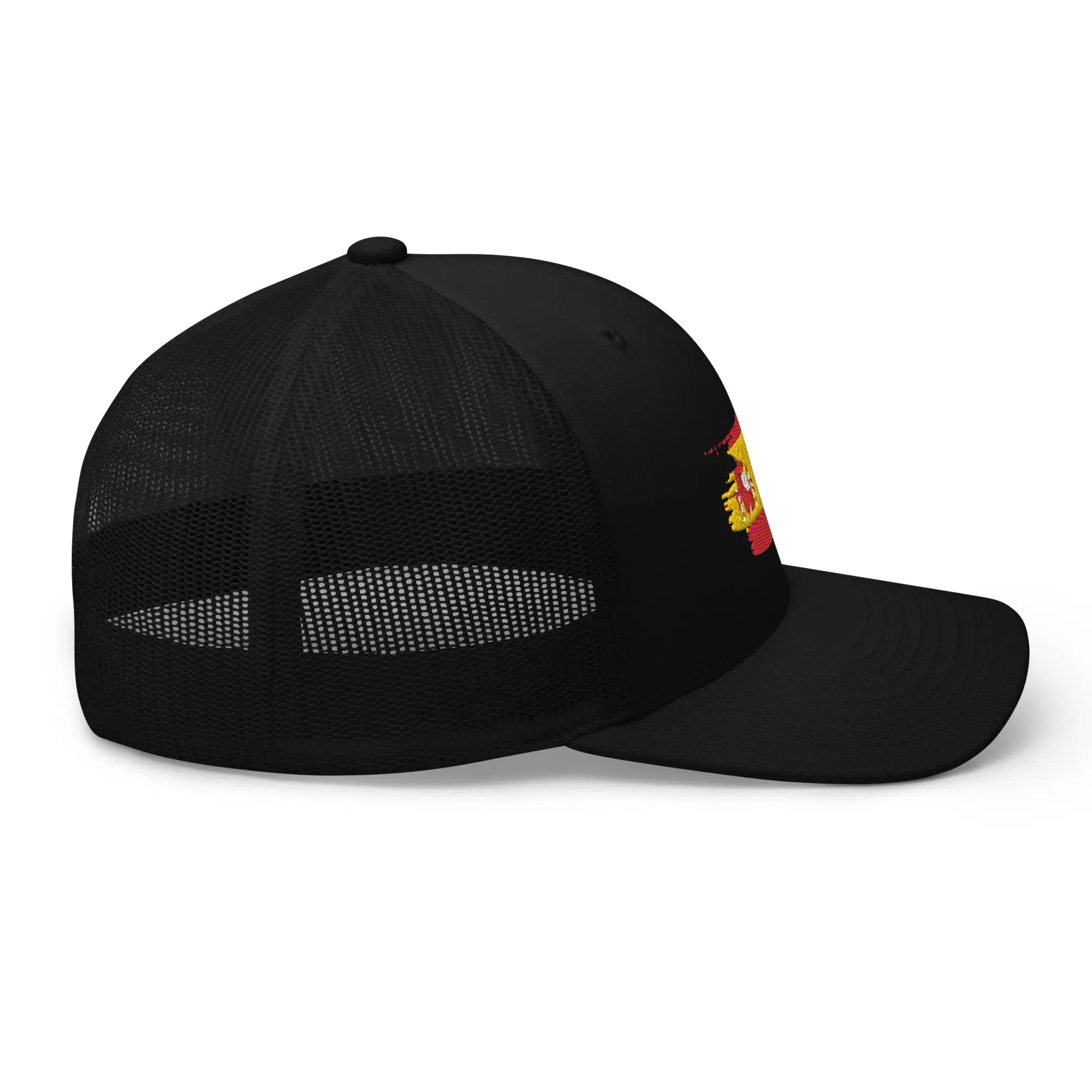 Comprar Gorra Bandera de España bordada trucker Bandera España La Flamenca de Borgoña Patricia Muñoz VOX