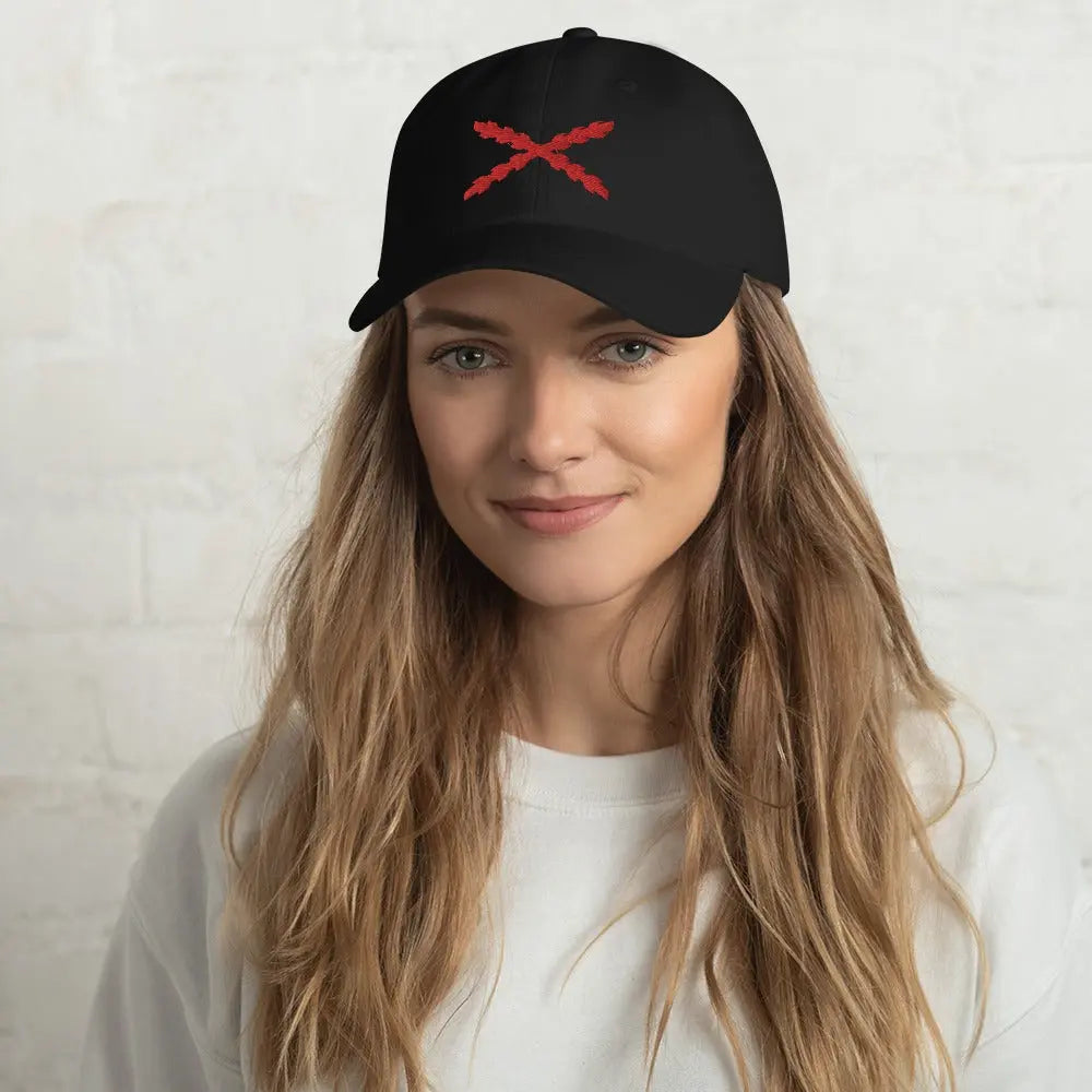 Comprar Gorra Cruz de Borgoña estilo béisbol (varios colores) Bandera España La Flamenca de Borgoña Patricia Muñoz VOX