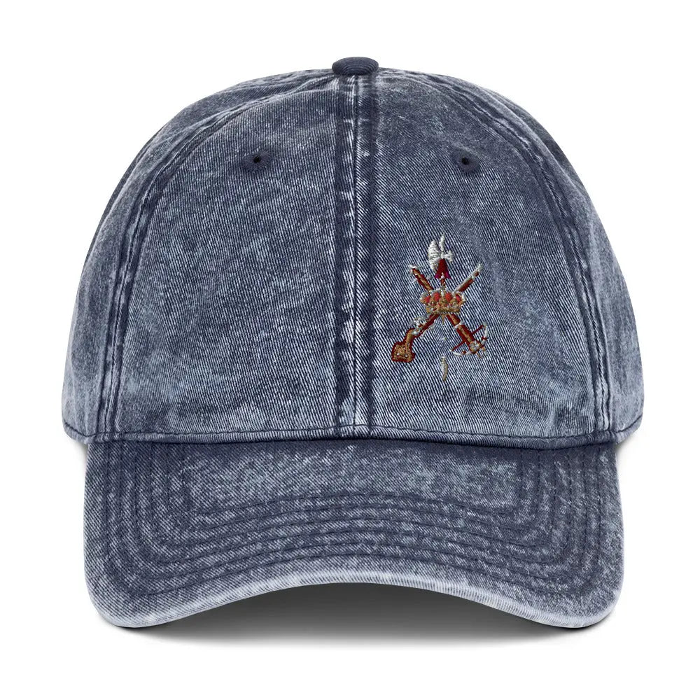 Comprar Gorra Legión Española en sarga algodón vintage Bandera España La Flamenca de Borgoña Patricia Muñoz VOX