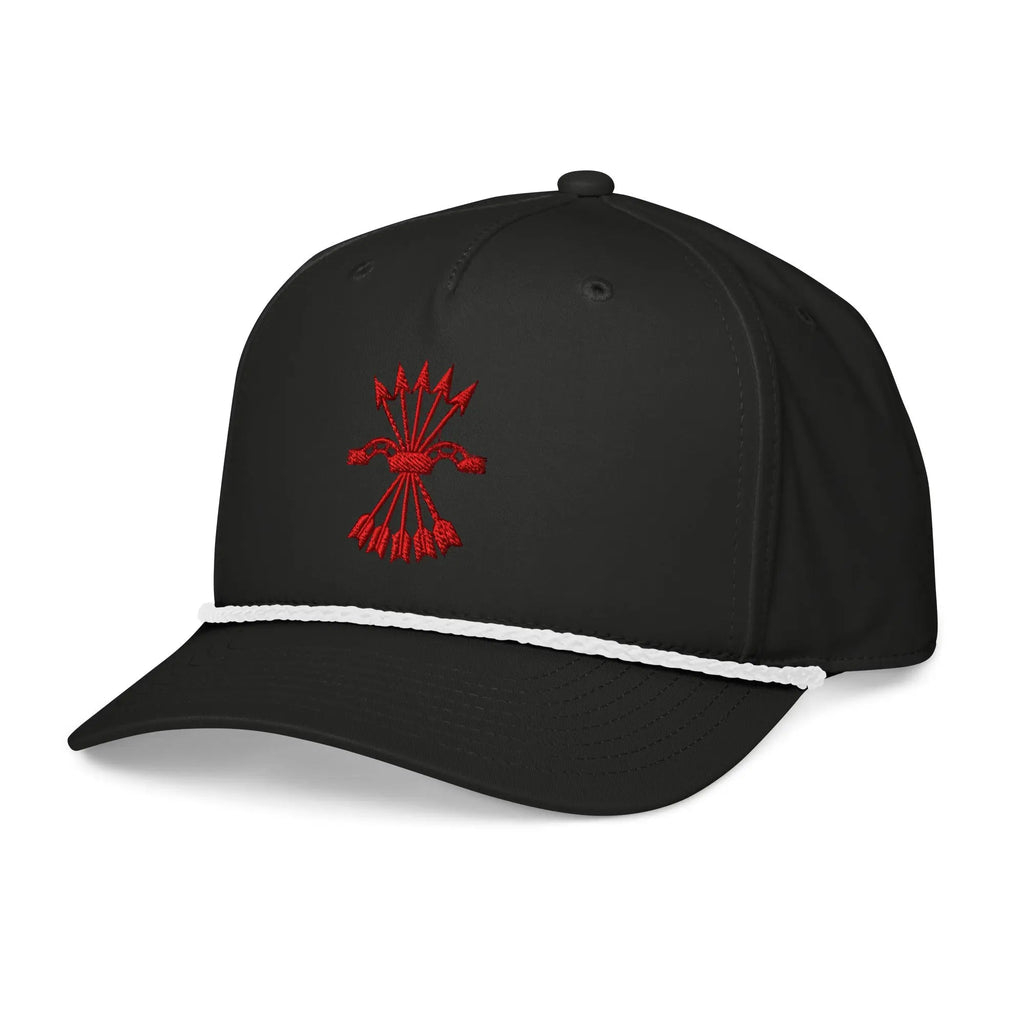 Comprar Gorra clásica con cuerda Falange Bandera España La Flamenca de Borgoña Patricia Muñoz VOX