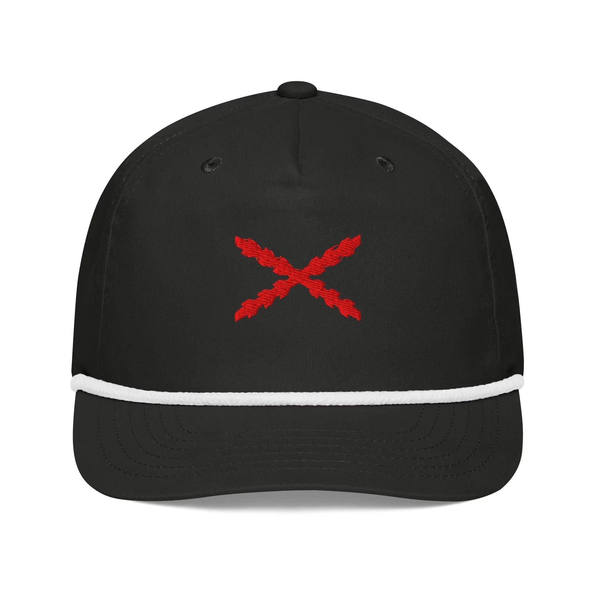 Comprar Gorra de golf con cuerda Cruz de Borgoña Bandera España La Flamenca de Borgoña Patricia Muñoz VOX