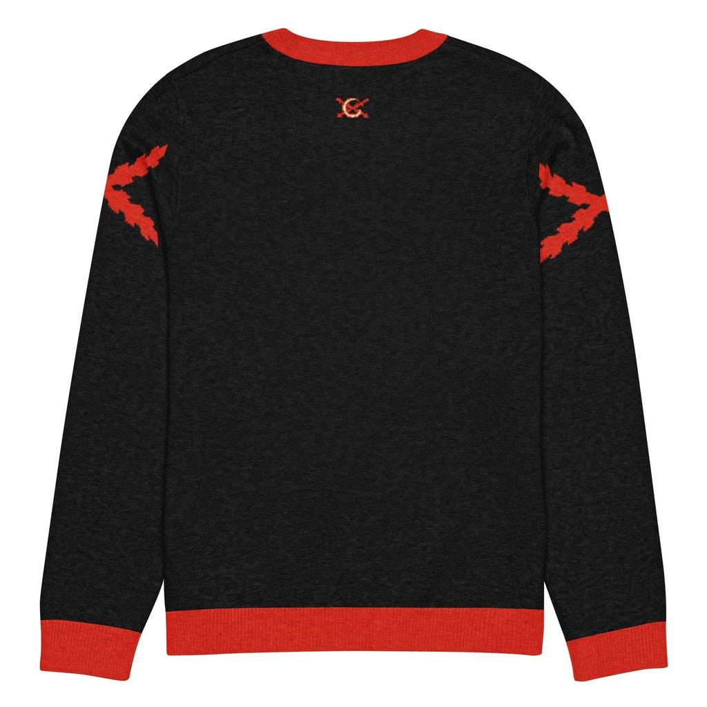 Comprar Jersey de punto con cuello redondo "Ser español es un honor" La Flamenca de Borgoña Bandera España