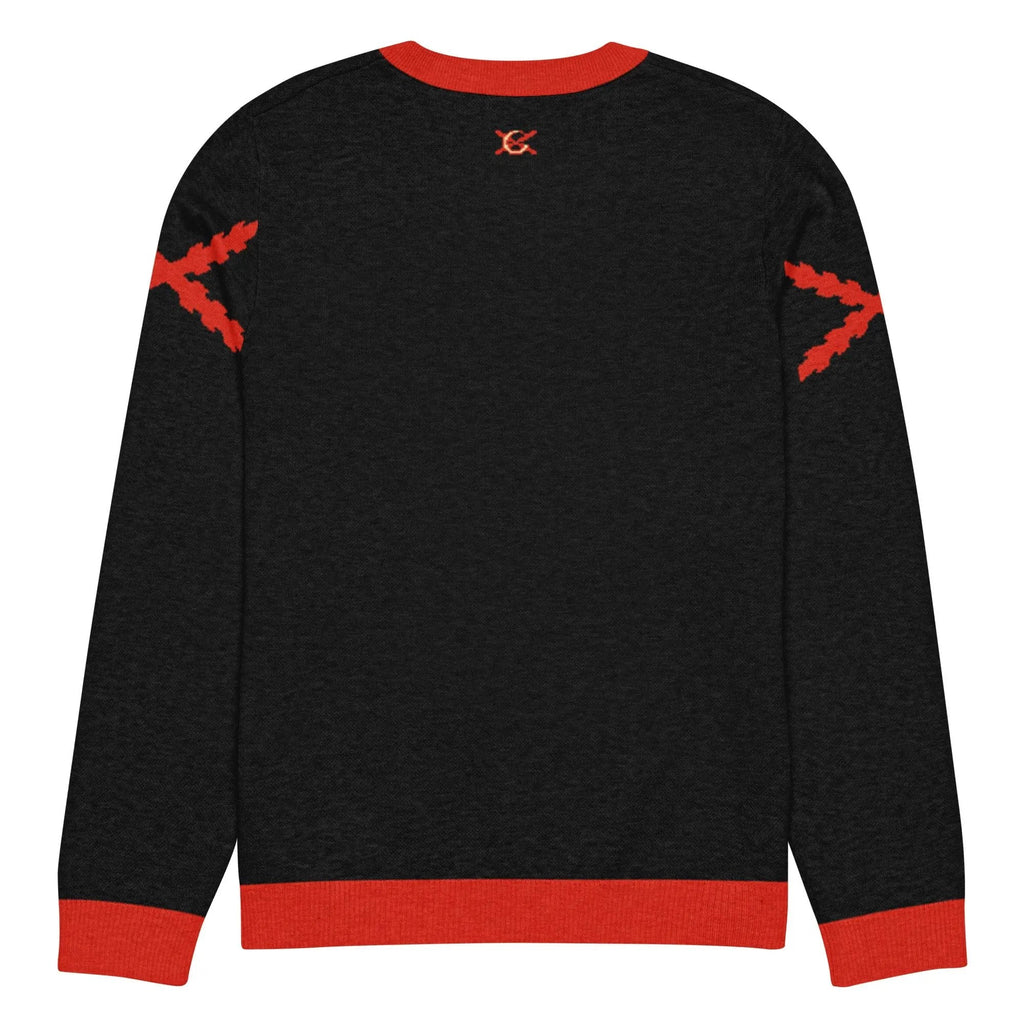 Comprar Jersey de punto con cuello redondo "Ser español es un honor" La Flamenca de Borgoña Bandera España