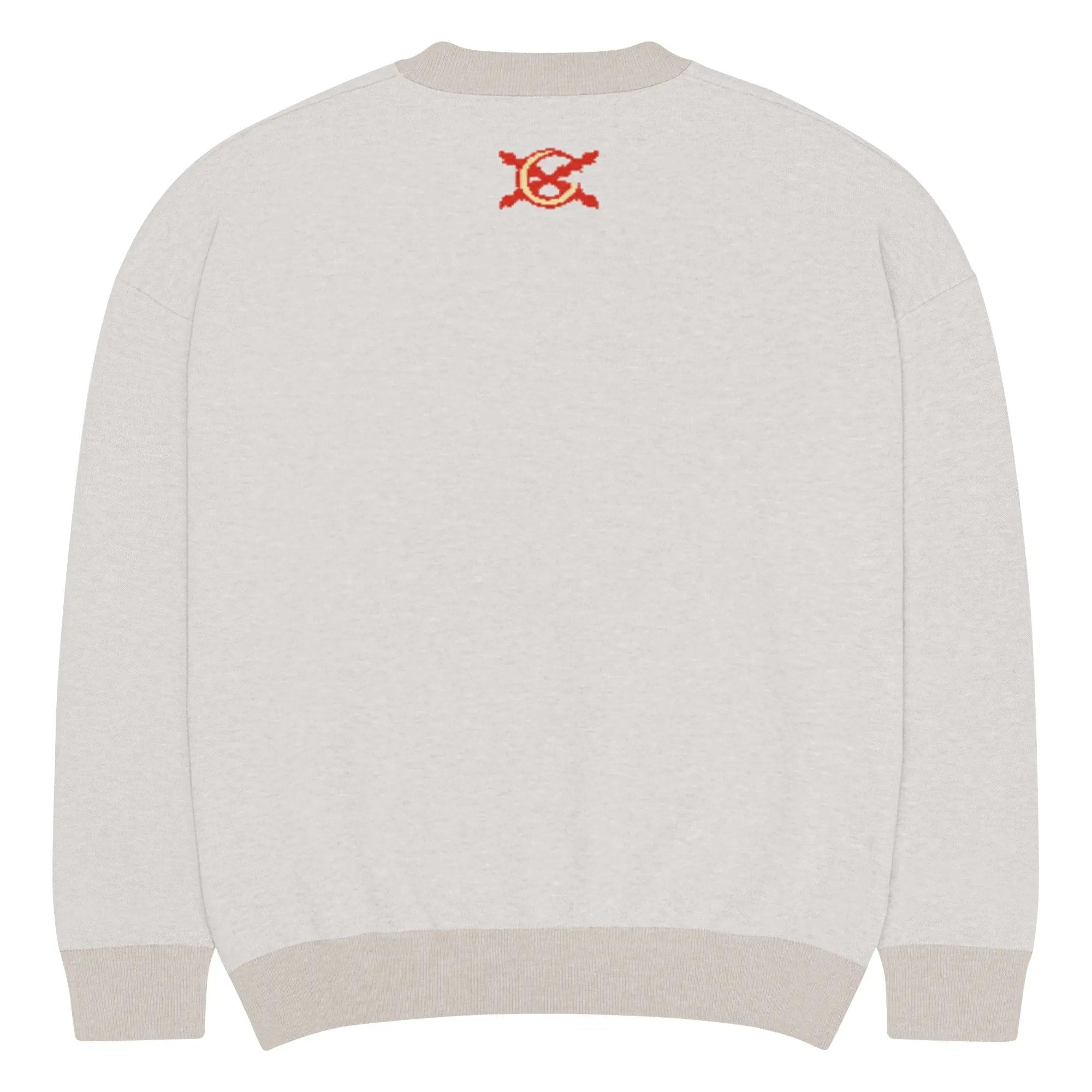 Comprar Jersey holgado de punto con cuello redondo Cruz de Borgoña La Flamenca de Borgoña Bandera España
