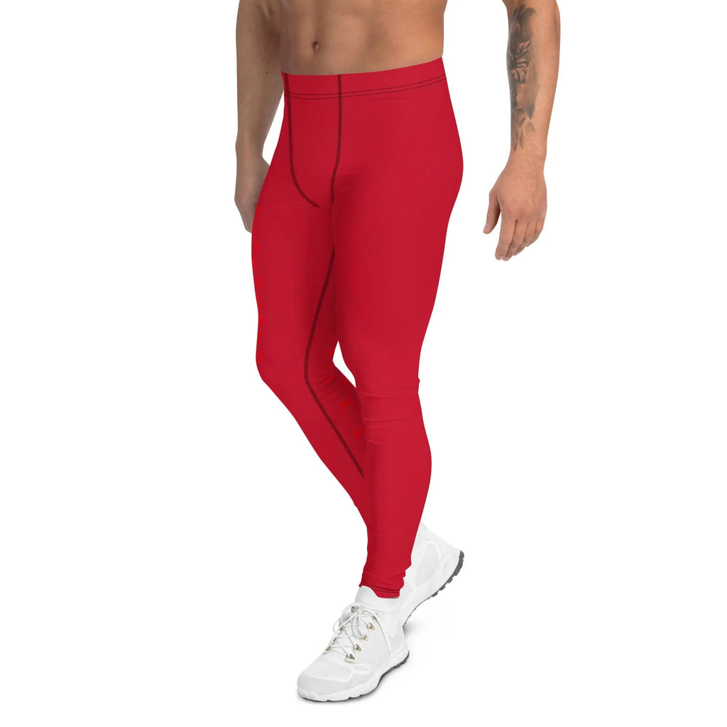Comprar Leggings para hombre rojo Cruz de Borgoña Bandera España La Flamenca de Borgoña Patricia Muñoz VOX