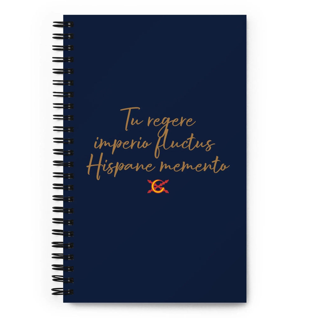 Comprar Libreta de notas con espiral "Tu regere imperio fluctus Hispane Memento" La Flamenca de Borgoña Bandera España