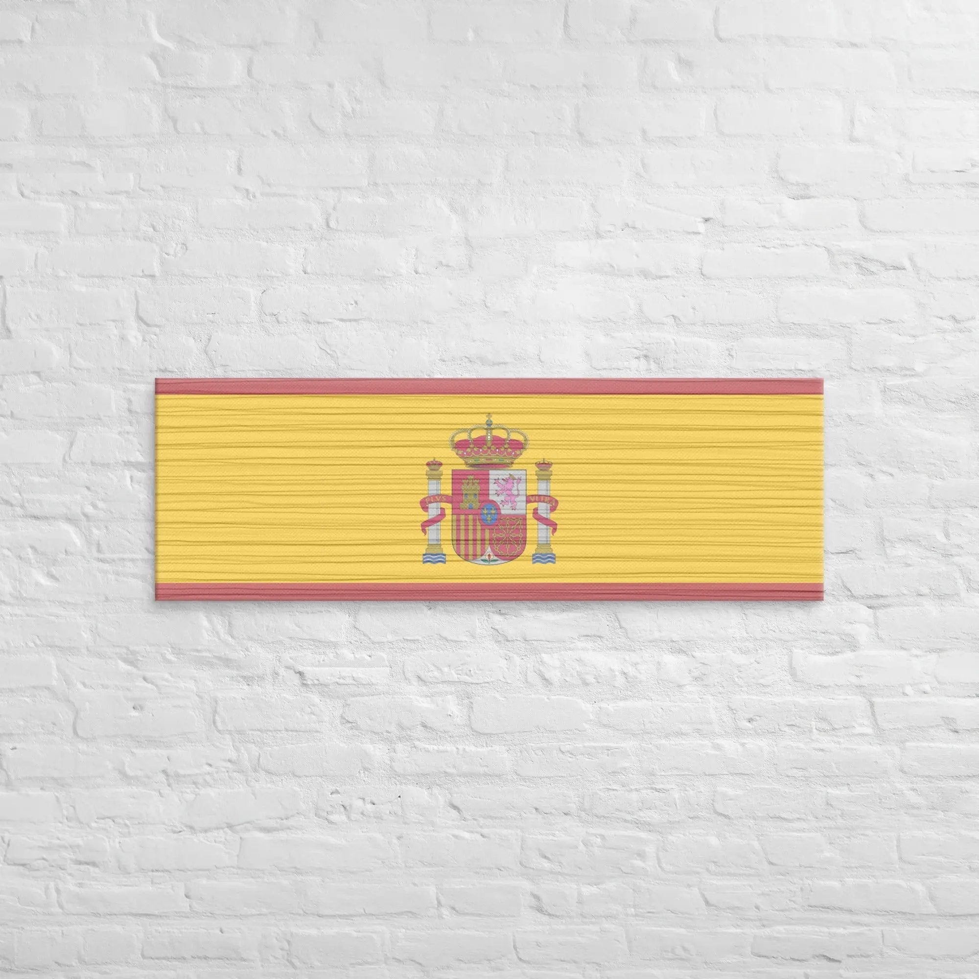 Comprar Lienzo Bandera España desgastada La Flamenca de Borgoña Bandera España