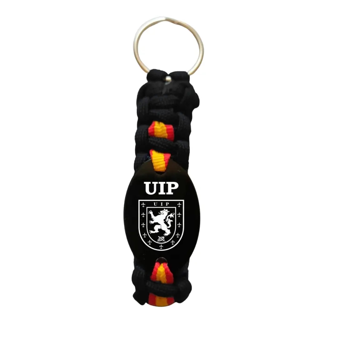Llavero Policía Nacional UIP paracord