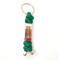 Comprar Llavero Bandera España nudos verde y esmalte Bandera España La Flamenca de Borgoña Patricia Muñoz VOX