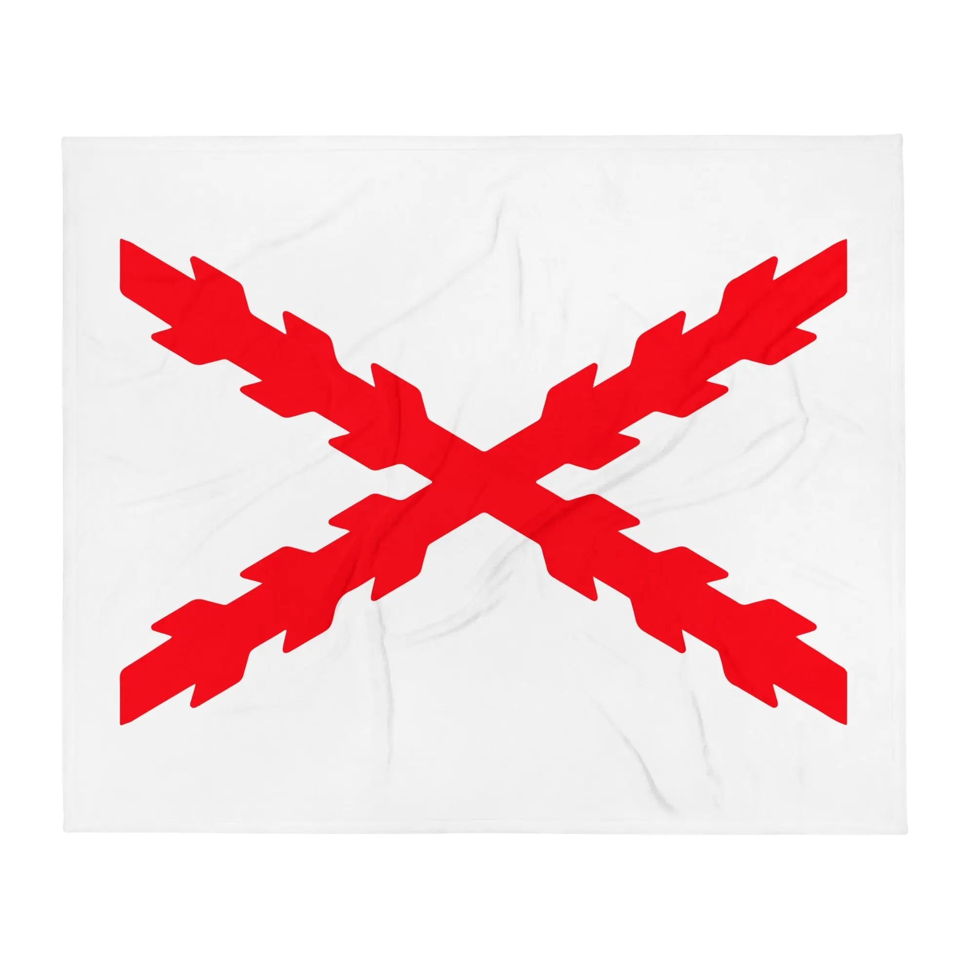 Comprar Manta Cruz de Borgoña Bandera España La Flamenca de Borgoña Patricia Muñoz VOX