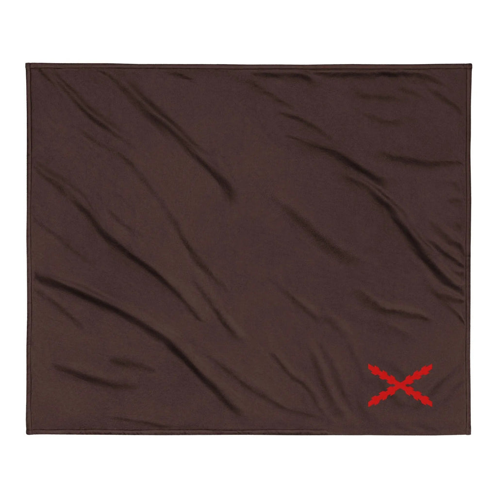 Comprar Manta borreguillo premium Cruz de Borgoña La Flamenca de Borgoña Bandera España