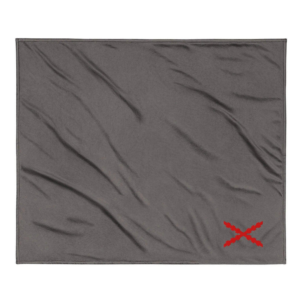 Comprar Manta borreguillo premium Cruz de Borgoña La Flamenca de Borgoña Bandera España