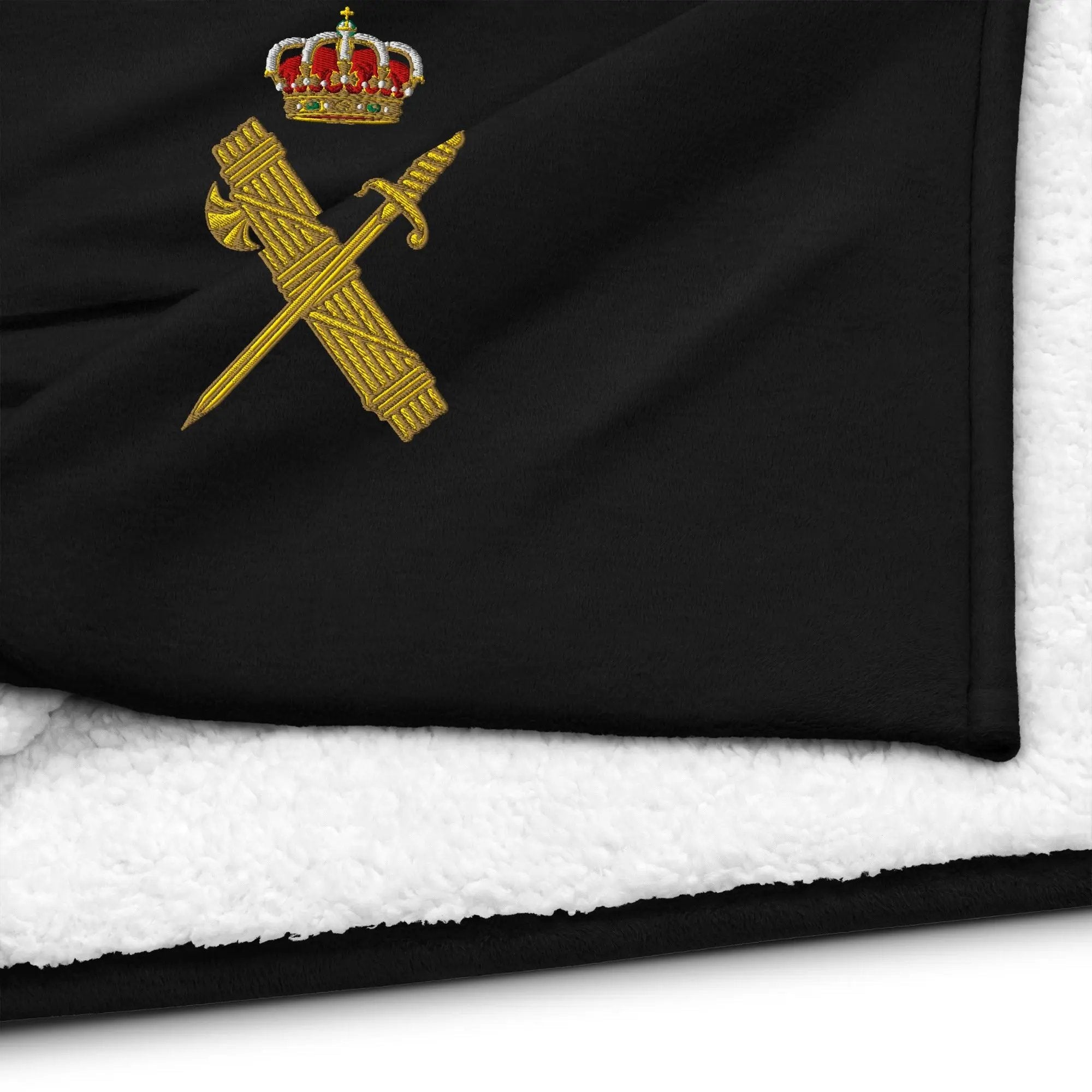 Comprar Manta borreguillo premium Guardia Civil La Flamenca de Borgoña Bandera España
