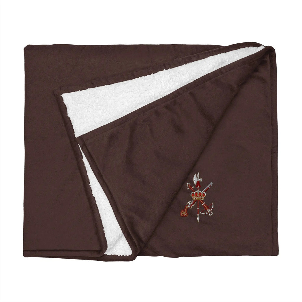 Comprar Manta borreguillo premium Legión española La Flamenca de Borgoña Bandera España