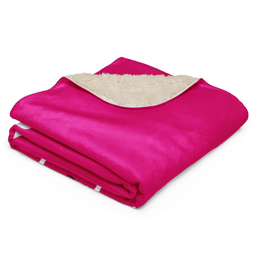 Comprar Manta sherpa Rosa Fucsia Marinera La Flamenca de Borgoña, Bandera de España, Cruz de Borgoña, Patricia Muñoz, VOX, Santiago Abascal