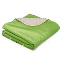 Comprar Manta sherpa Verde Pistacho Marinera La Flamenca de Borgoña, Bandera de España, Cruz de Borgoña, Patricia Muñoz, VOX, Santiago Abascal