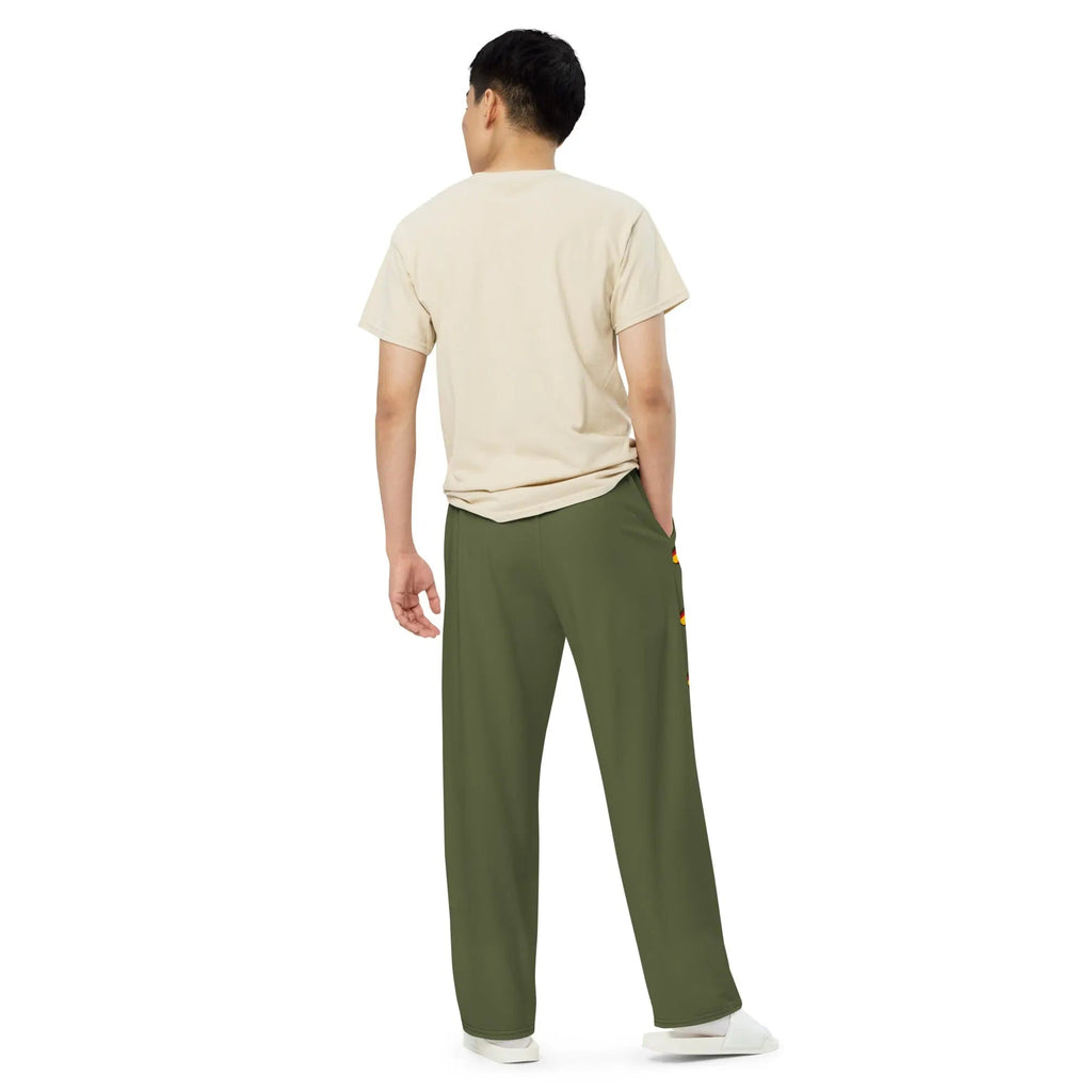 Comprar Pantalón ancho unisex Pijama División Azul Bandera España La Flamenca de Borgoña Patricia Muñoz VOX