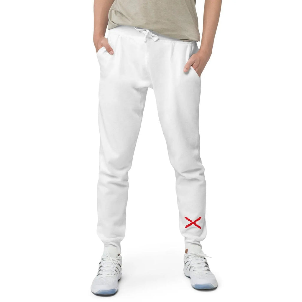 Comprar Pantalón de chándal unisex Cruz de Borgoña Bandera España La Flamenca de Borgoña Patricia Muñoz VOX