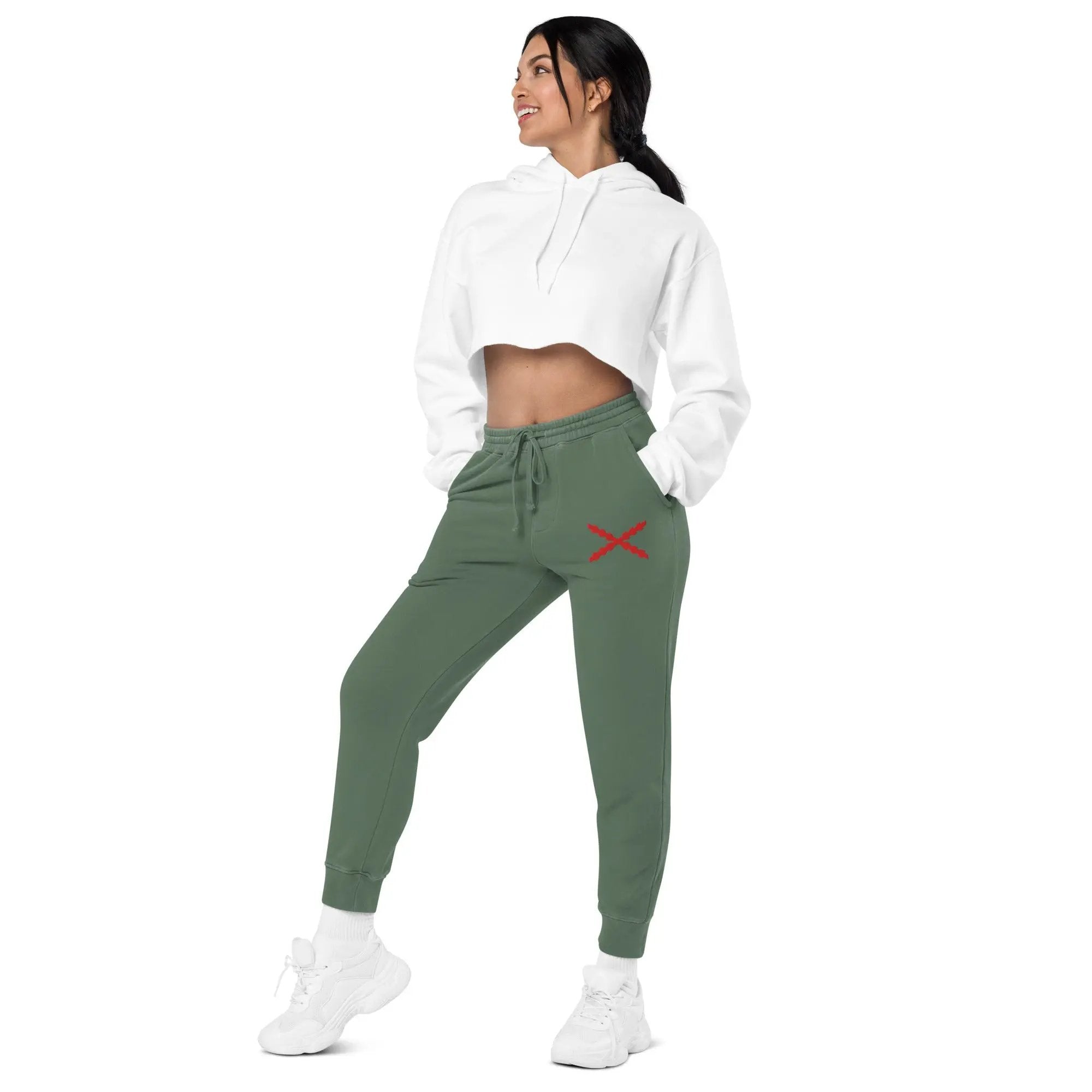 Comprar Pantalón de deporte teñido unisex Cruz de Borgoña La Flamenca de Borgoña Bandera España