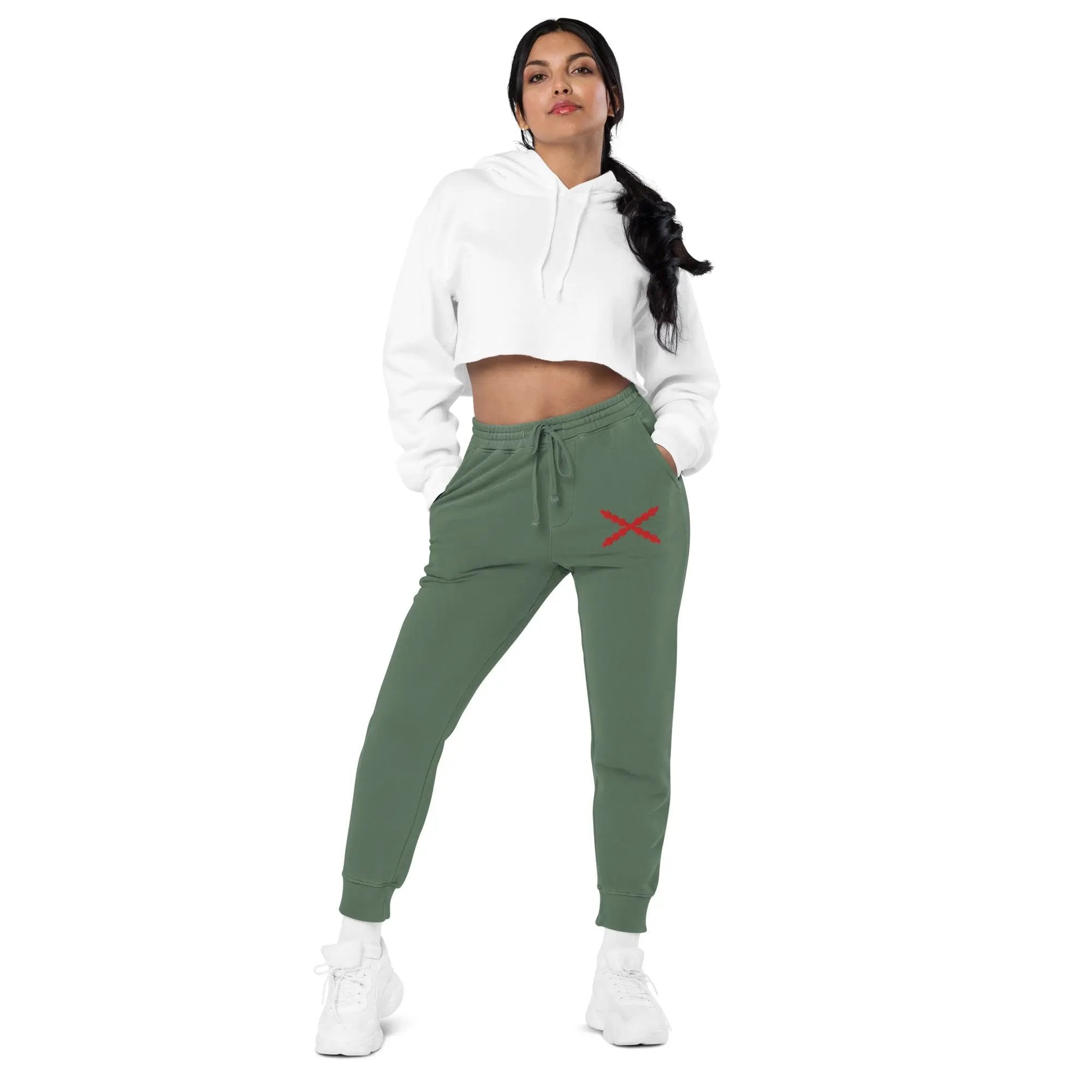 Comprar Pantalón de deporte teñido unisex Cruz de Borgoña La Flamenca de Borgoña Bandera España
