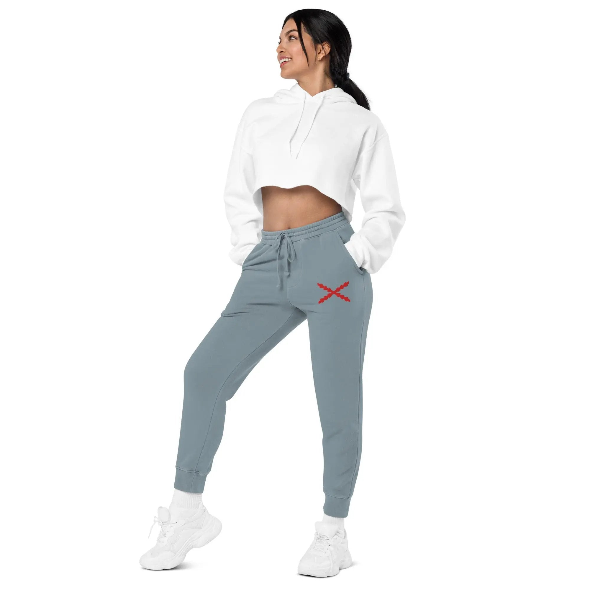 Comprar Pantalón de deporte teñido unisex Cruz de Borgoña La Flamenca de Borgoña Bandera España