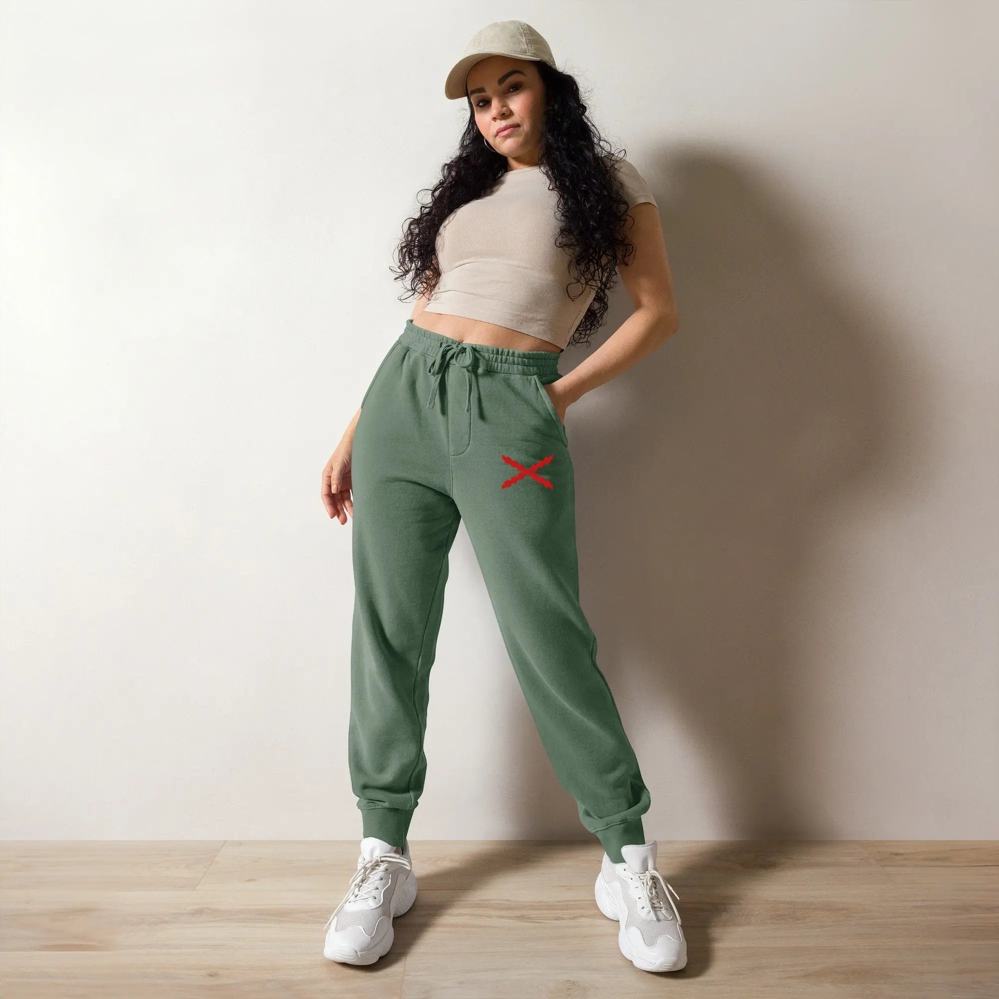 Comprar Pantalón de deporte teñido unisex Cruz de Borgoña La Flamenca de Borgoña Bandera España
