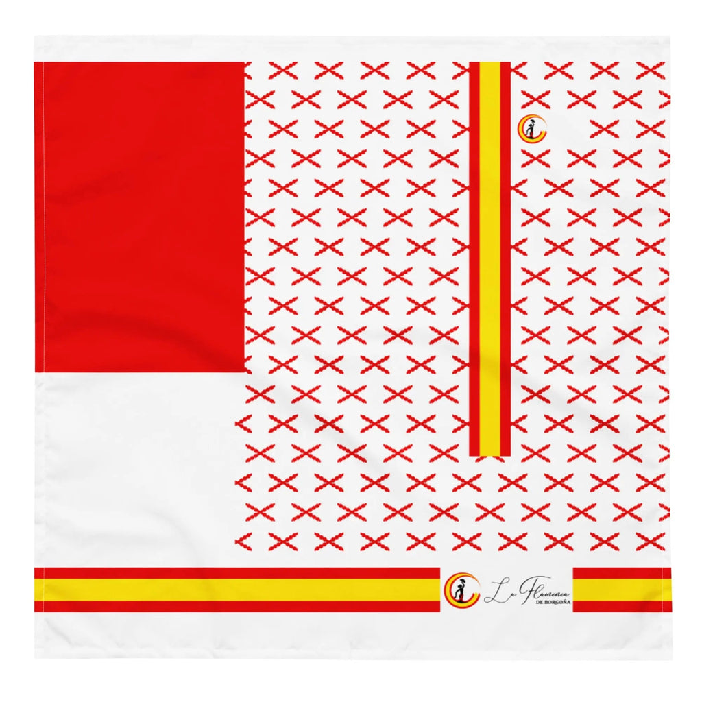 Comprar Pañuelo Bandera España Bandera España La Flamenca de Borgoña Patricia Muñoz VOX
