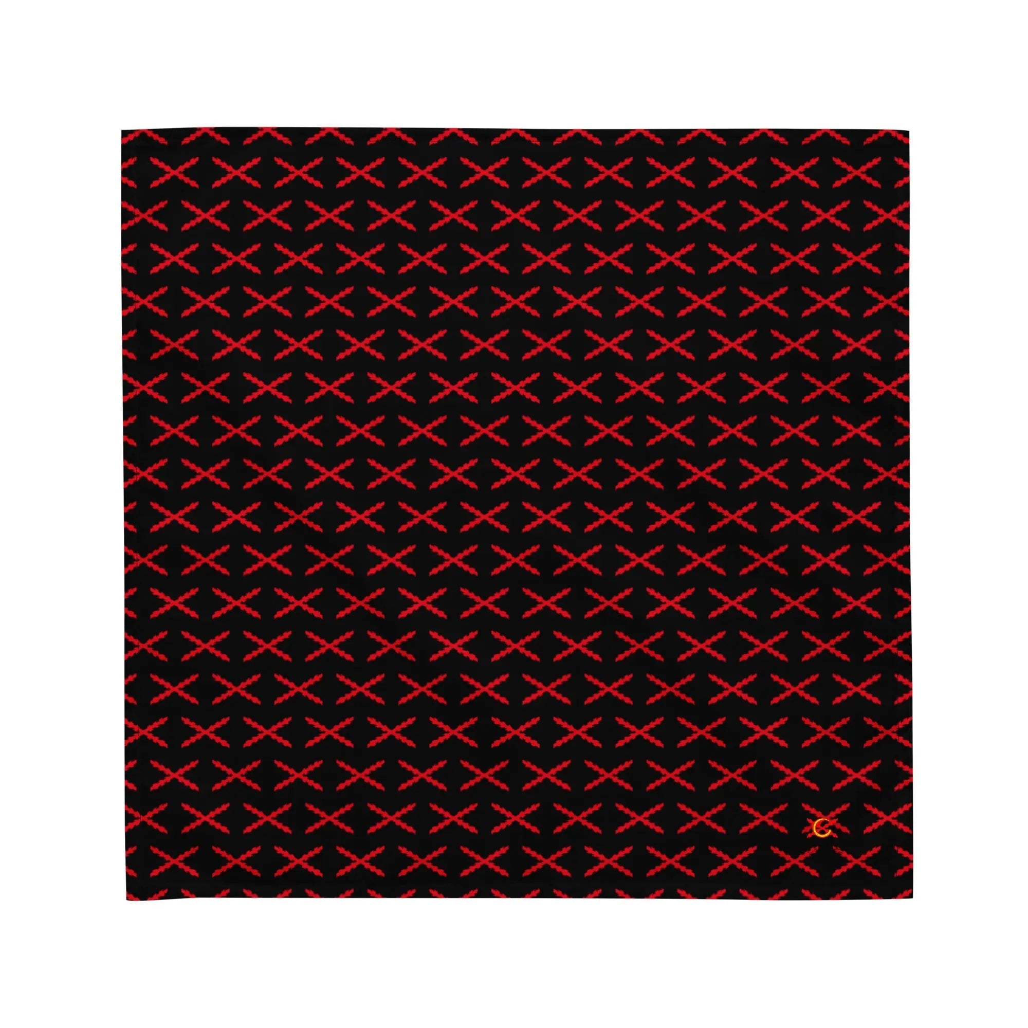 Comprar Pañuelo Cruz de Borgoña negro Bandera España La Flamenca de Borgoña Patricia Muñoz VOX