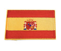 Comprar Parche bordado termo adhesivo Bandera de España y escudo Bandera España La Flamenca de Borgoña Patricia Muñoz VOX