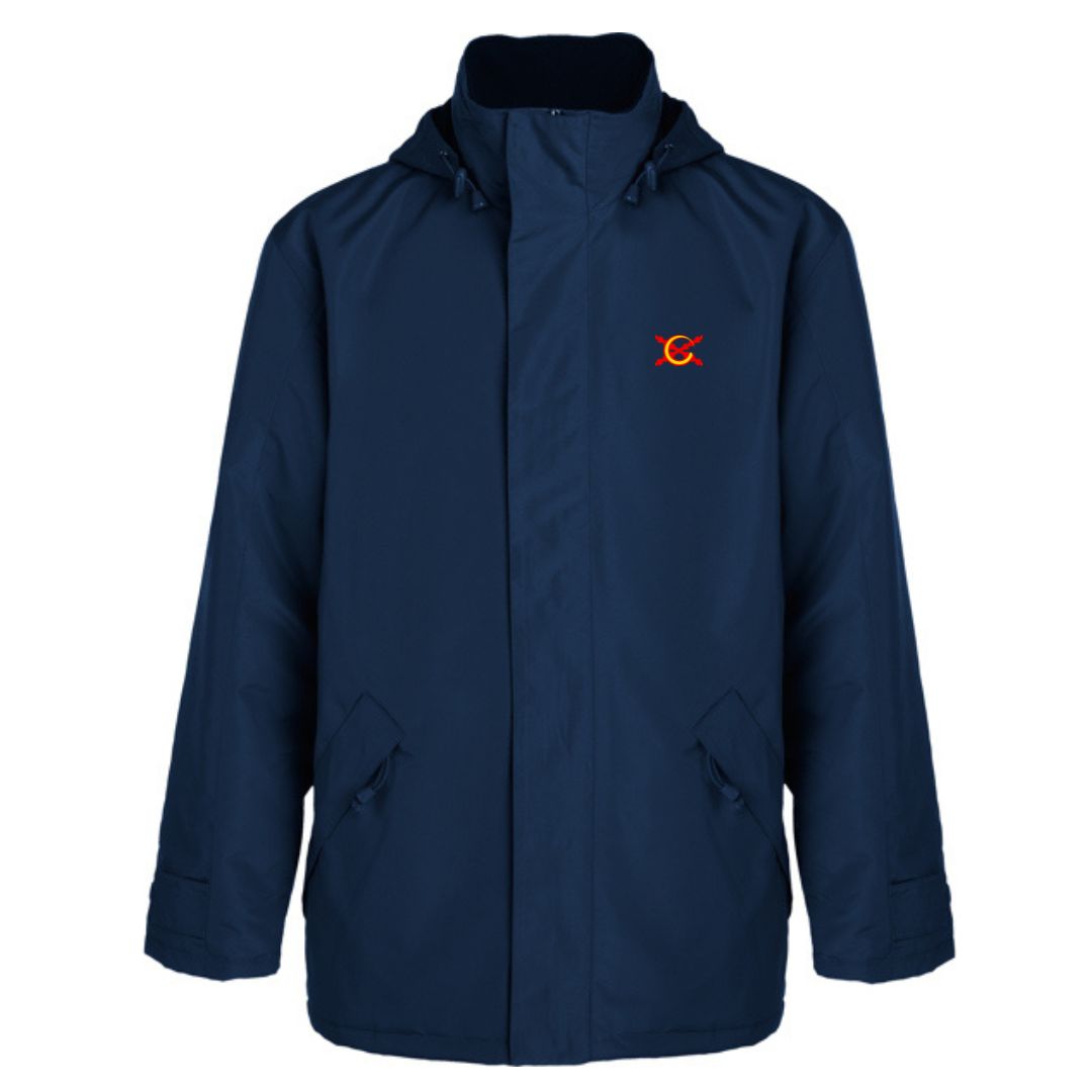 Comprar Parka Bandera España azul marino Hombre Bandera España La Flamenca de Borgoña Patricia Muñoz VOX