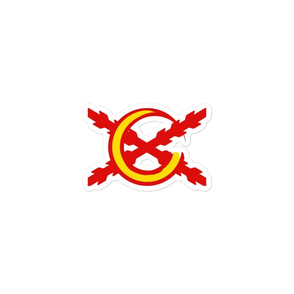 Comprar Pegatina Logo La Flamenca de Borgoña antiburbujas Bandera España La Flamenca de Borgoña Patricia Muñoz VOX