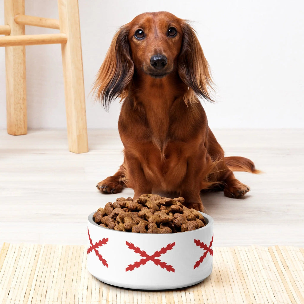 Comprar Plato para mascota Cruz de Borgoña La Flamenca de Borgoña Bandera España