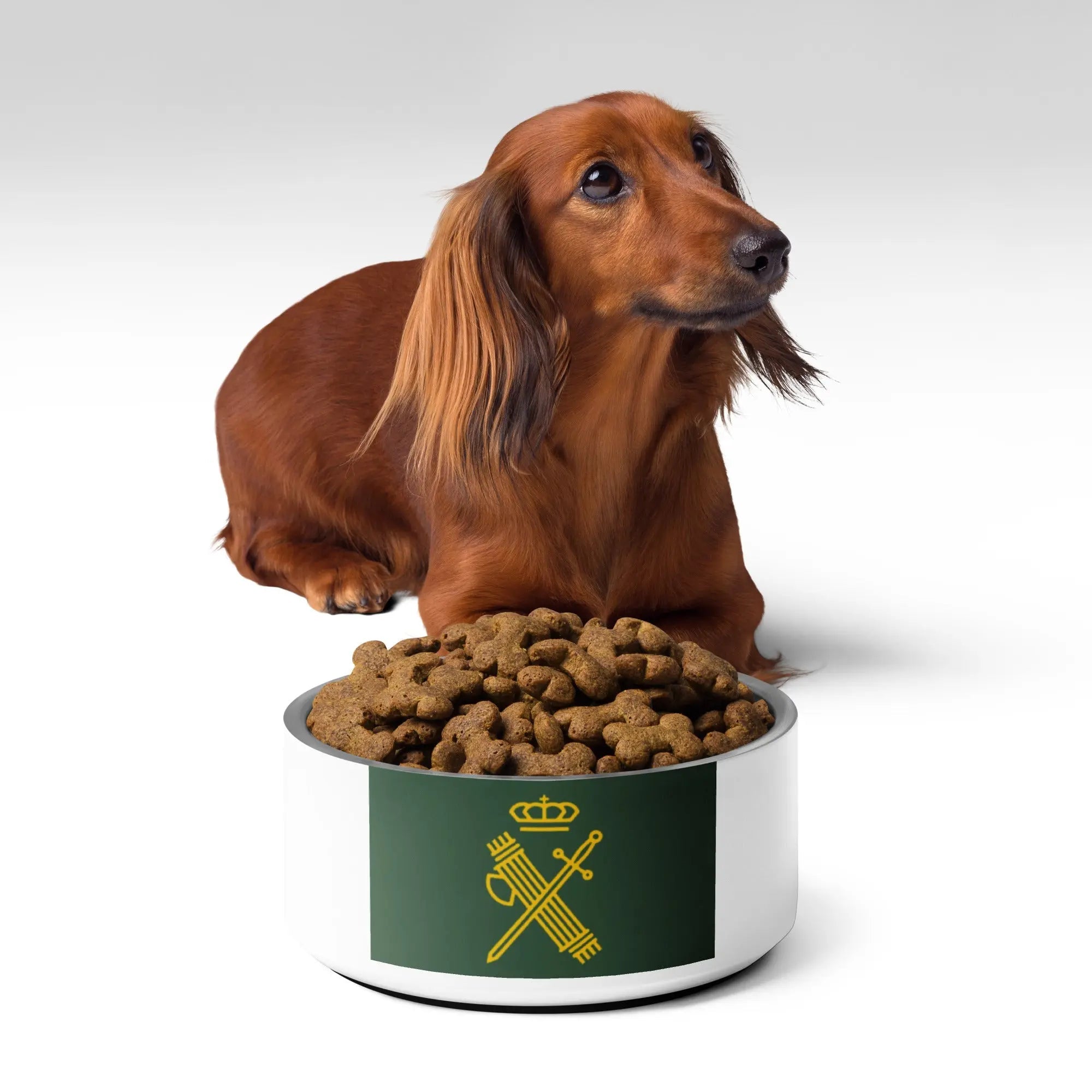 Comprar Plato Guardia Civil para mascota Bandera España La Flamenca de Borgoña Patricia Muñoz VOX